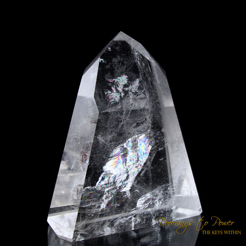 Clear Quartz Channeling Master Crystal 'Angelic Infinity Point'