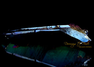 Titanium Aura Quartz Master Record Keeper Crystal 'Frequency Shifter'