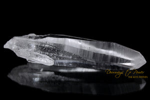 Lemurian Healing Quartz Crystal Wand 'Light Language' 9D