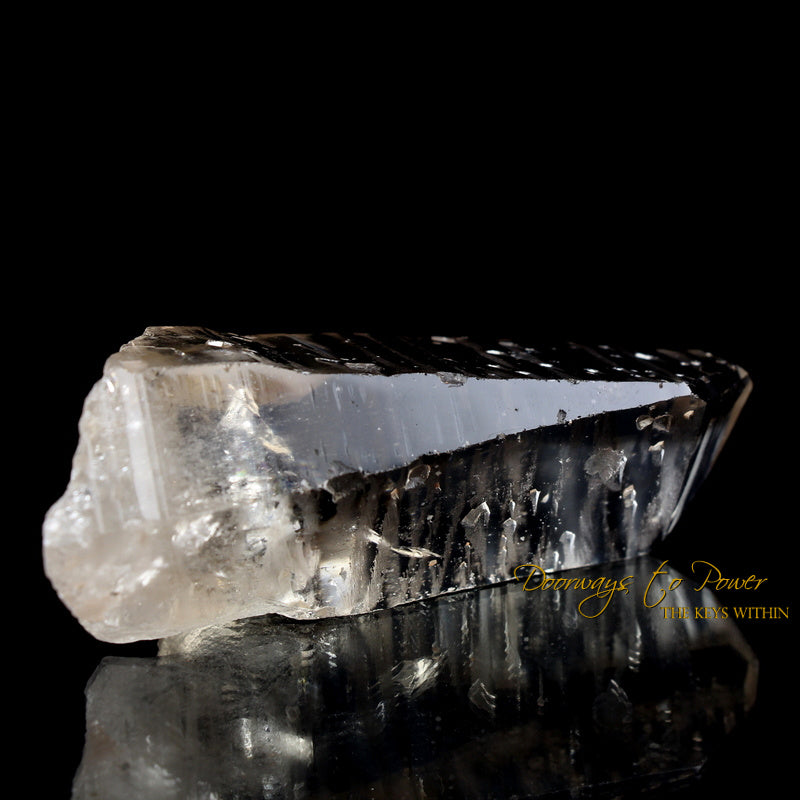 Golden Lemurian Seed Quartz Record Keeper Crystal