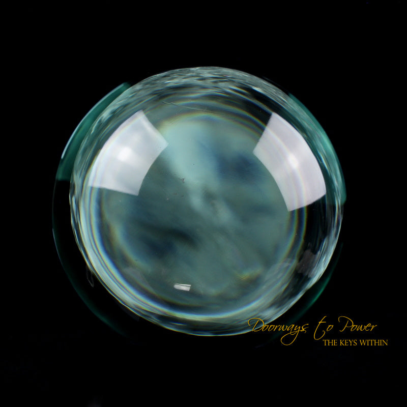 Aqua Serenity Monatomic Andara Crystal Sphere 'Atlantean Hologram'