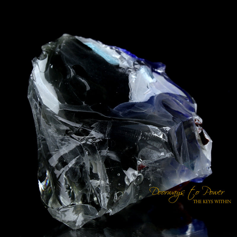 Tanzanite Fire & Matrix Bi Color Andara Crystal 'Galactic Re Calibration' 1995