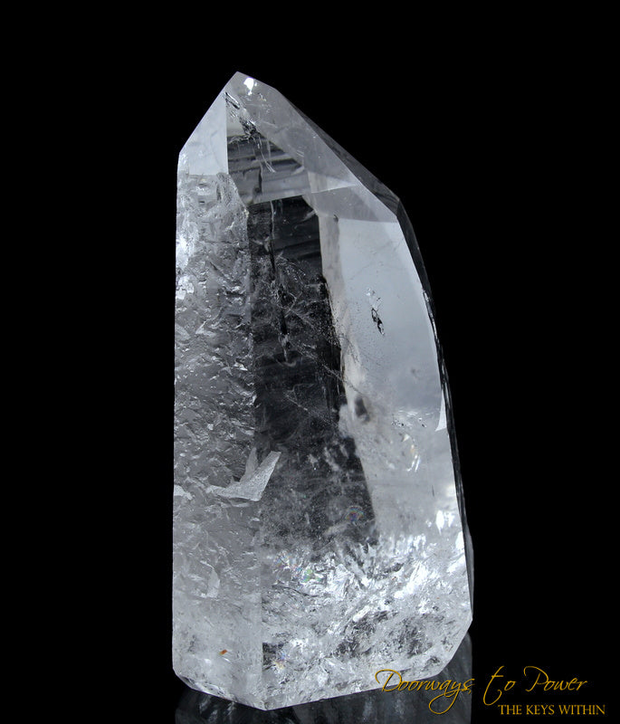 XL Deeply Etched Lemurian Quartz Crystal 'ERA of LIGHT'