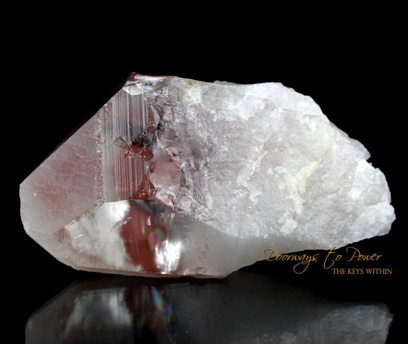 Scarlet Temple Rosetta Stone Lemurian Starbrary Crystal