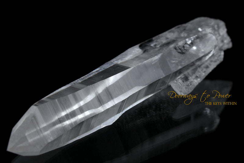 Lemurian Healing Quartz Crystal Wand 'Light Language' 9D