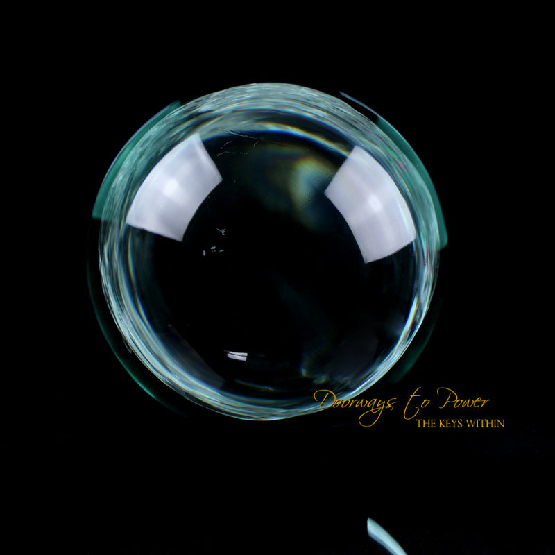 Aqua Serenity Monatomic Andara Crystal Sphere 'Atlantean Hologram'