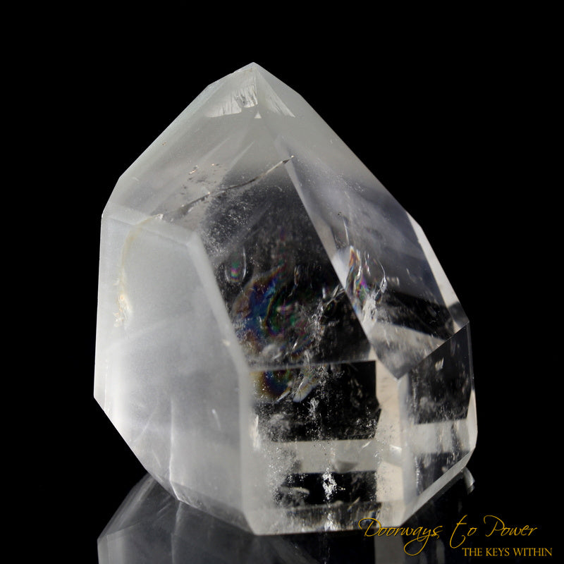 Lemurian Light White Phantom Quartz Master Crystal 'ERA of LIGHT'