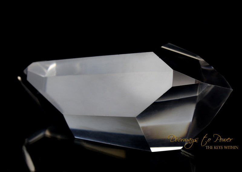 Clear Quartz Double Terminated Master Dow Crystal Wand