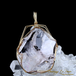 VENUSIAN PINK Andara Crystal Pendant 14k 'Soul Star Love'