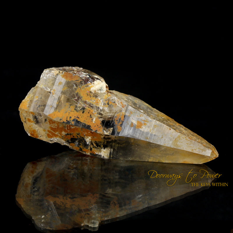 Golden Azeztulite Crystal RARE A ++++