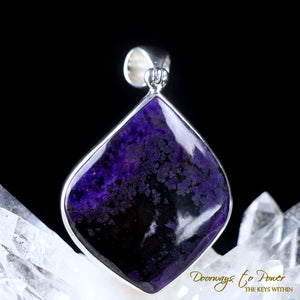 Sugilite Crystal Pendant SS 'Beacon of Light'
