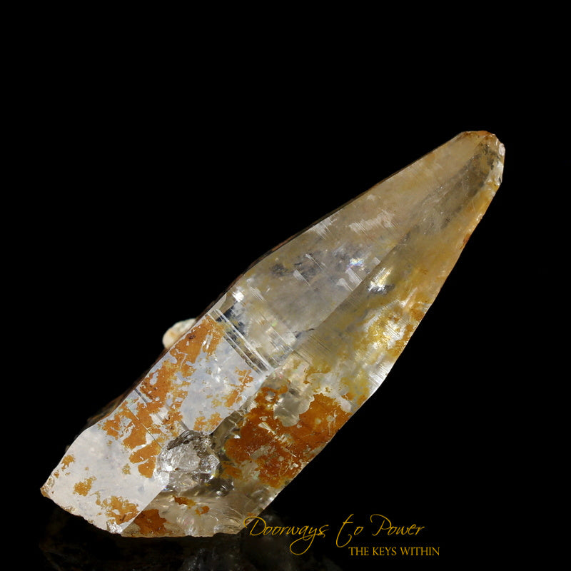 Golden Azeztulite Crystal RARE A ++++