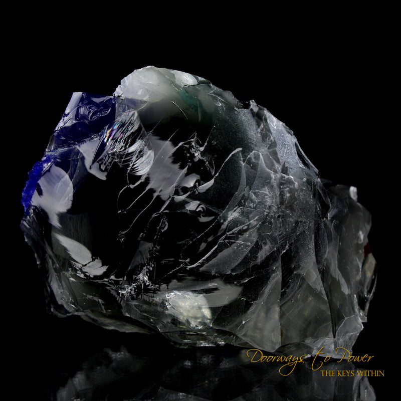 Tanzanite Fire & Matrix Bi Color Andara Crystal 'Galactic Re Calibration' 1995