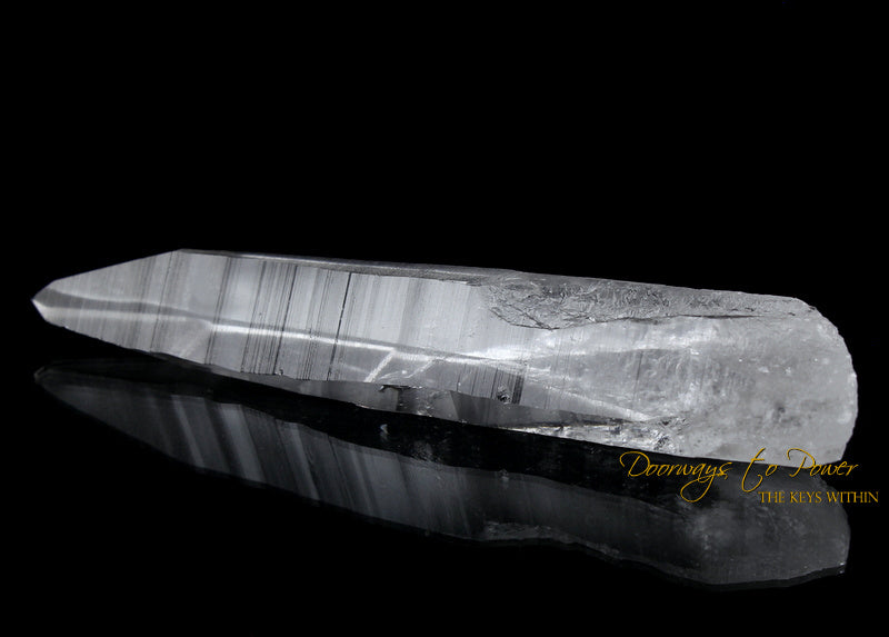 Lemurian Quartz Record Keeper Crystal Laser Wand 'Sword of Light'