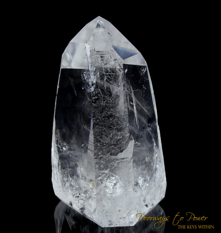 XL Deeply Etched Lemurian Quartz Crystal 'ERA of LIGHT'