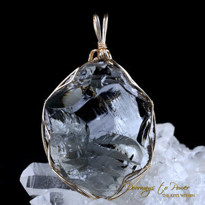 The MATRIX Andara Crystal Pendant 14k 'Believe the Unbelievable'