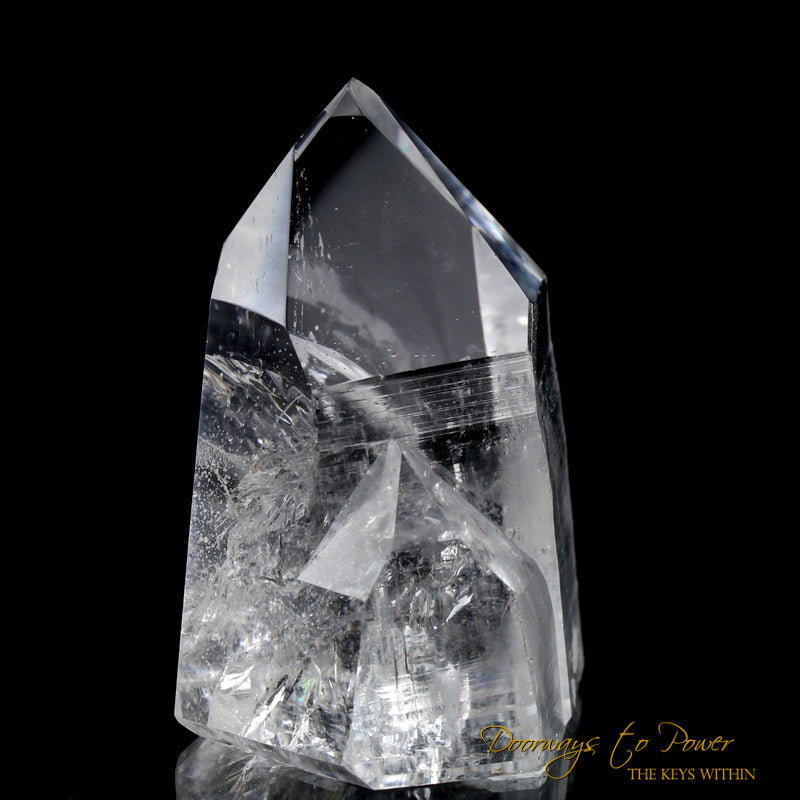 Lemurian Light Quartz Master Crystal Point