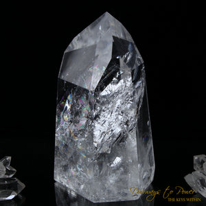 Rare Lemurian Light Temple Heart Dow Master Quartz Crystal Point 'ERA of LIGHT'