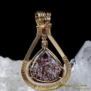 Melody Stone Super 7 Crystal Pendant 14k