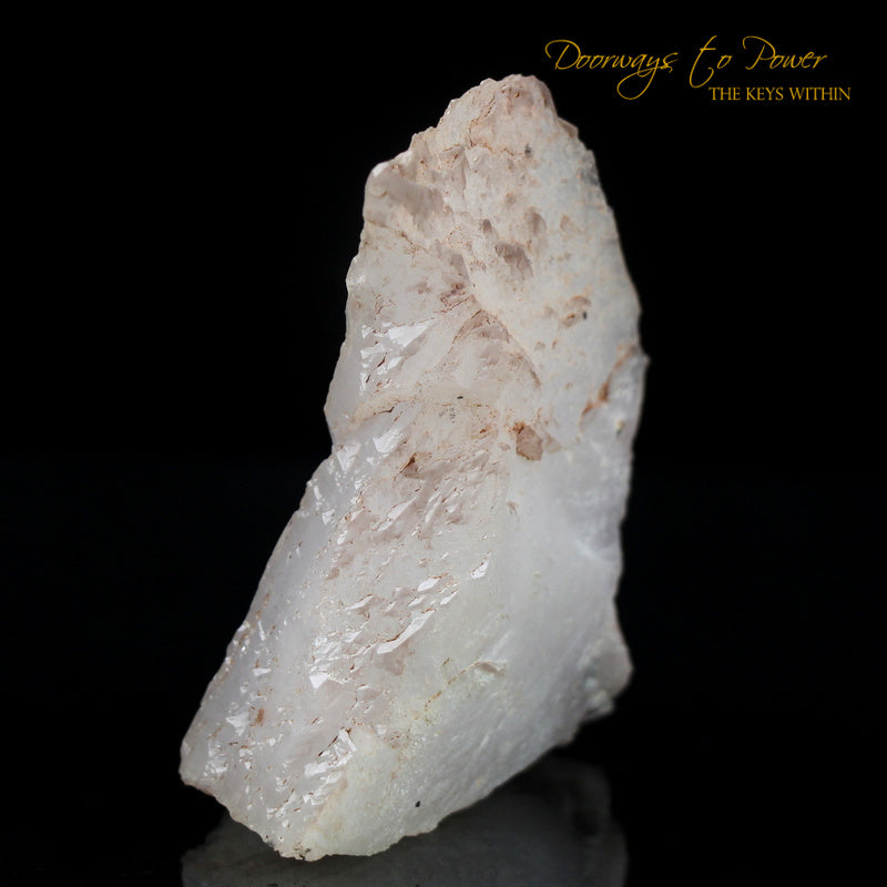 Ajoite Crystal Altar Stone with Record Keepers