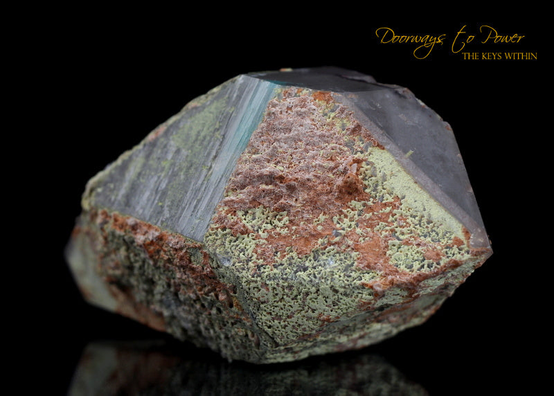 Ajoite Double Terminated Record Keeper Crystal