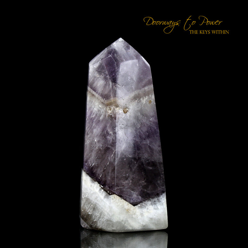 Amazez Azeztulite Quartz Crystal Point Azozeo Activated