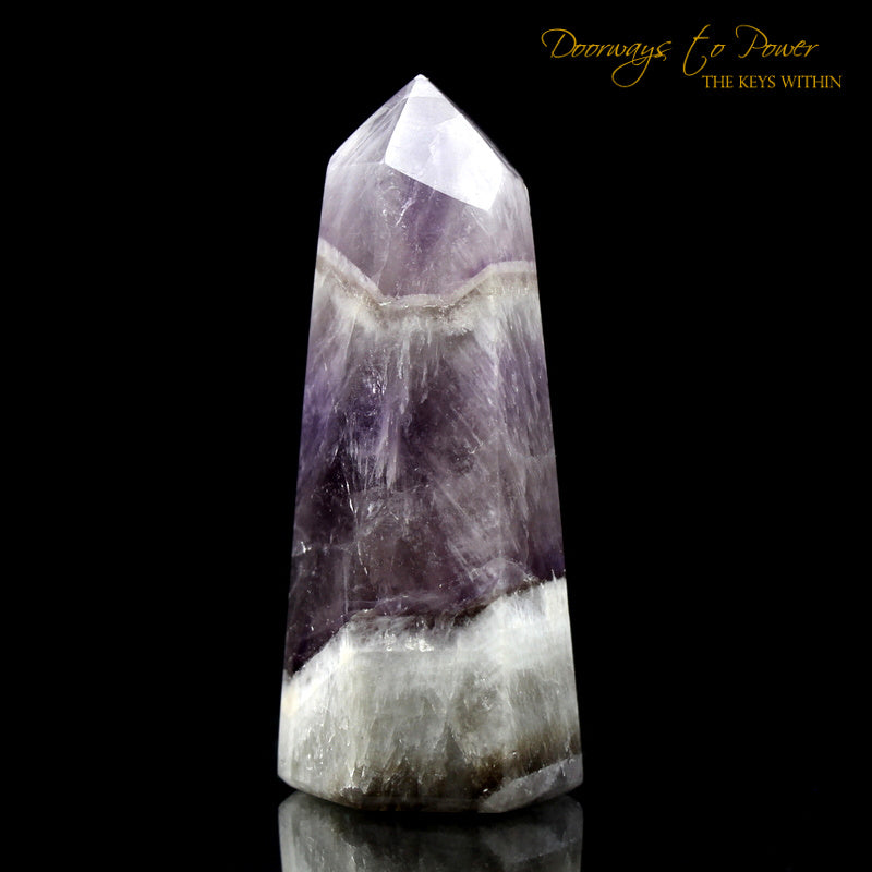 Amazez Azeztulite Quartz Crystal Point Azozeo Activated