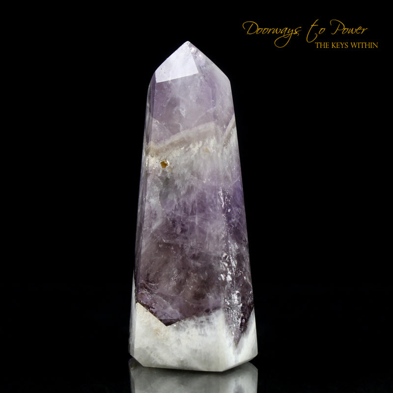 Amazez Azeztulite Quartz Crystal Point Azozeo Activated