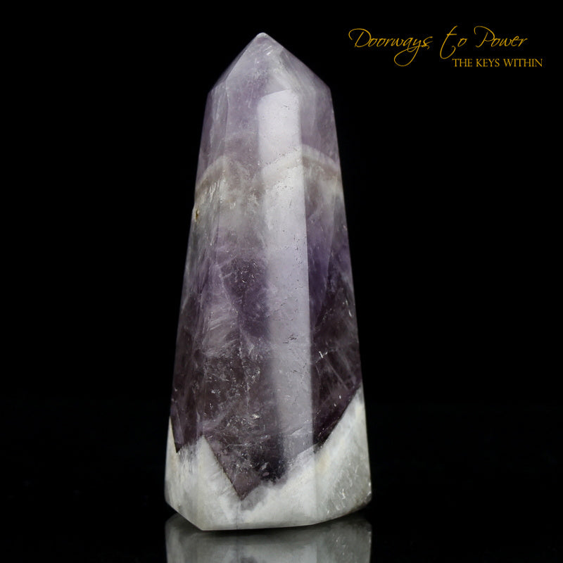 Amazez Azeztulite Quartz Crystal Point Azozeo Activated