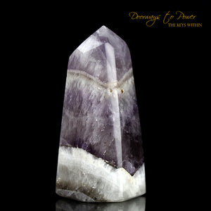 Amazez Azeztulite Quartz Crystal Point Azozeo Activated
