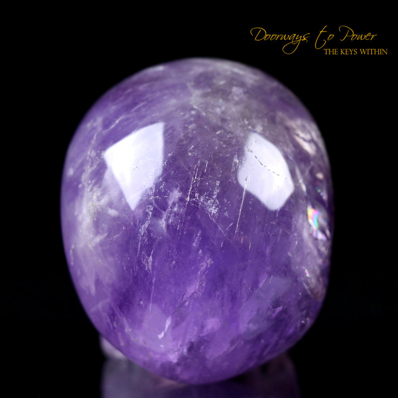 Amethyst Quartz Crystal Skull 'Duality'