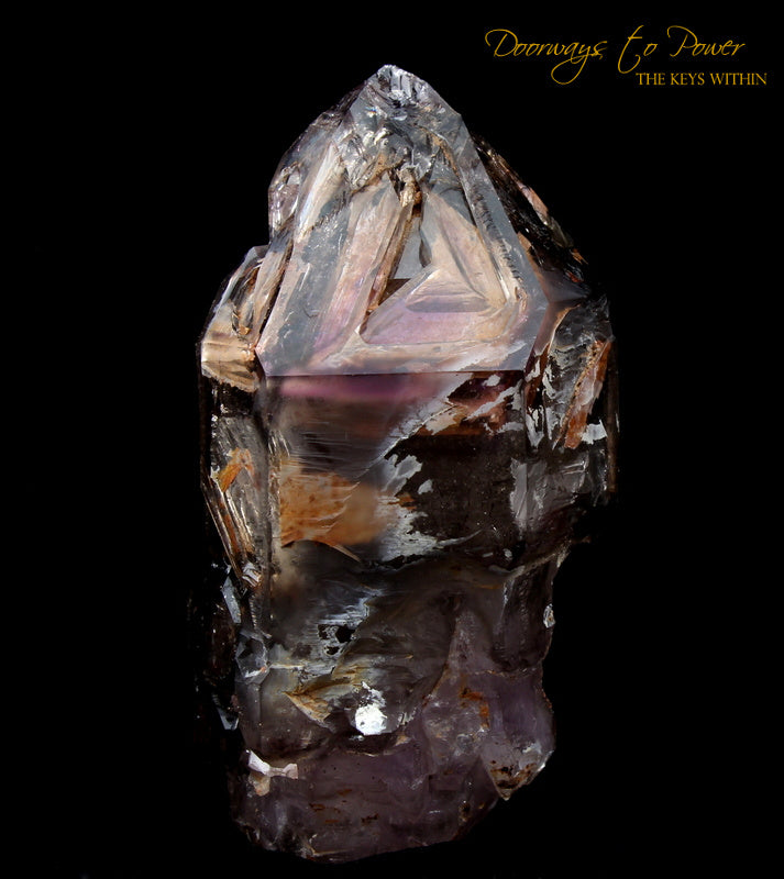 Amethyst Elestial Record Keeper Crystal