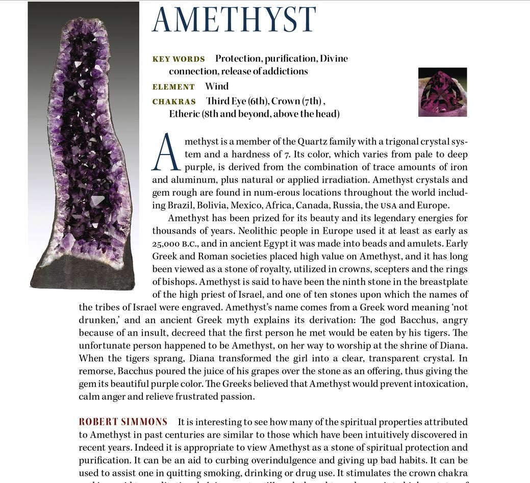 Amethyst Quartz Crystal Properties