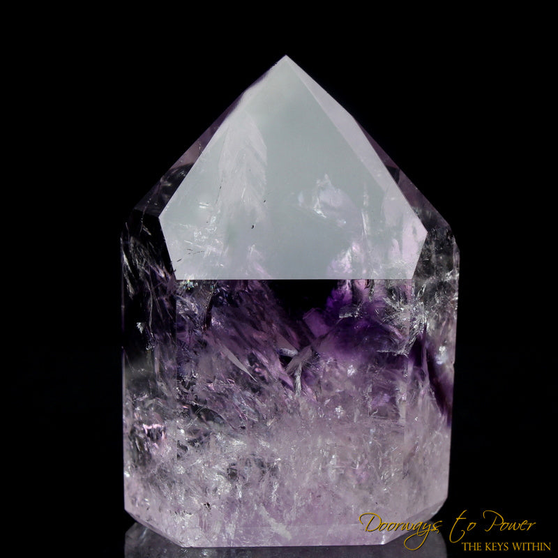 Amethyst Phantom Quartz Devic Temple Master Crystal Point