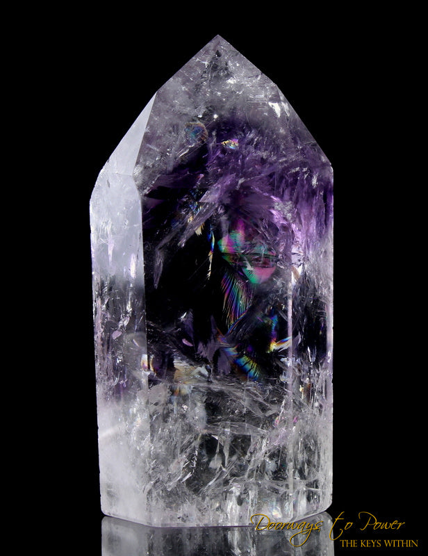 Amethyst Quartz Temple Heart Dow Phantom Crystal