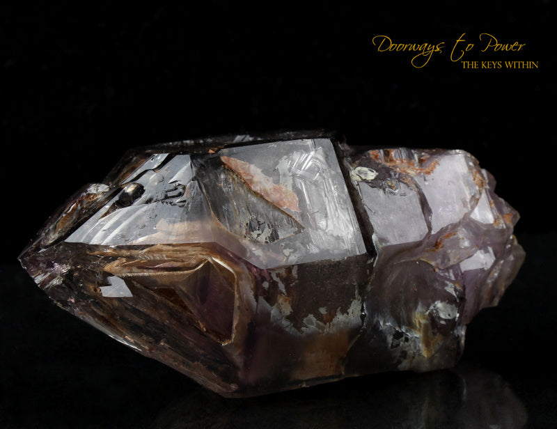 Amethyst Elestial Record Keeper Crystal