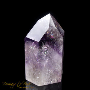 Amethyst Phantom Quartz Channeling Crystal Point