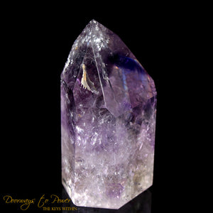 Amethyst Phantom Quartz Channeling Crystal Point