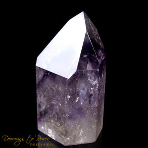 Amethyst Phantom Quartz Channeling Crystal Point