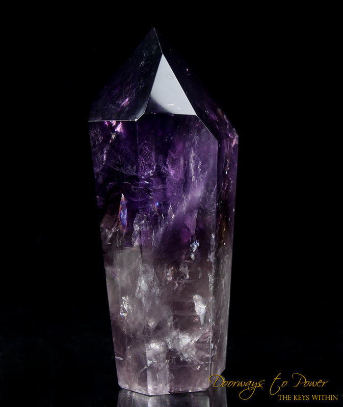 Amethyst Phantom Devic Temple Master Crystal Point