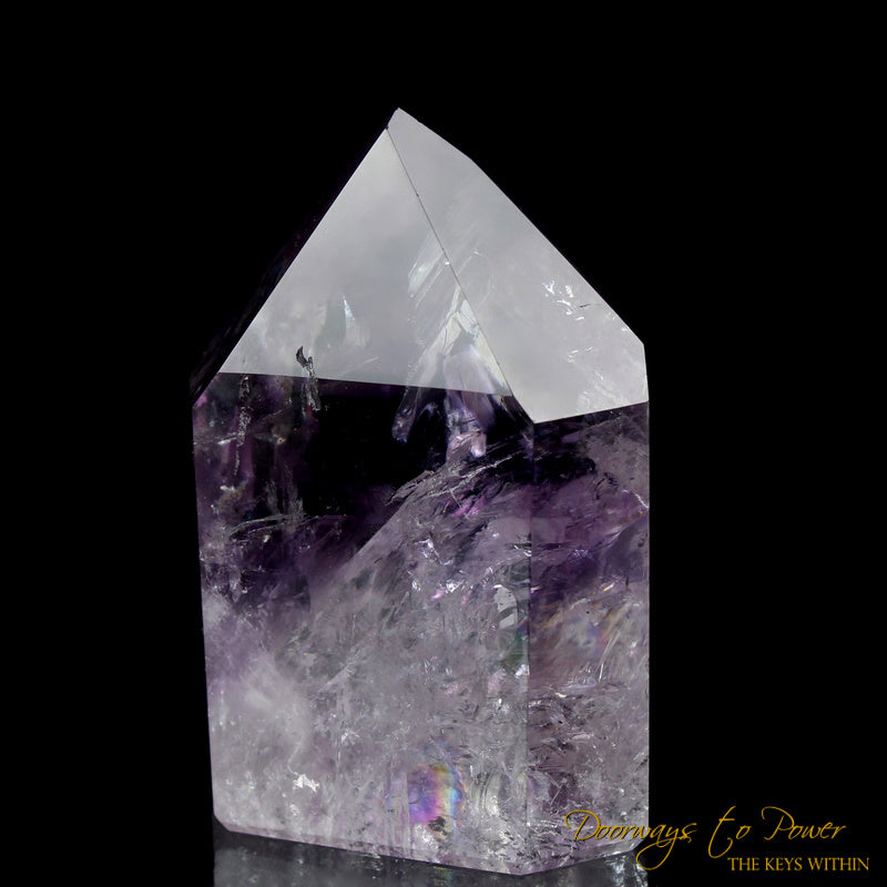 Amethyst Phantom Quartz Devic Temple Master Crystal Point