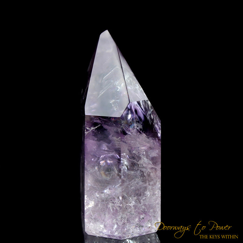 Amethyst Phantom Quartz Devic Temple Master Crystal Point