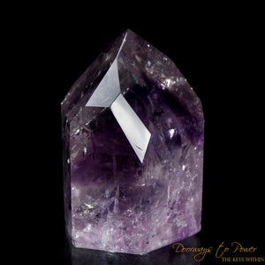 Amethyst Phantom Temple Heart Dow Quartz Crystal Point