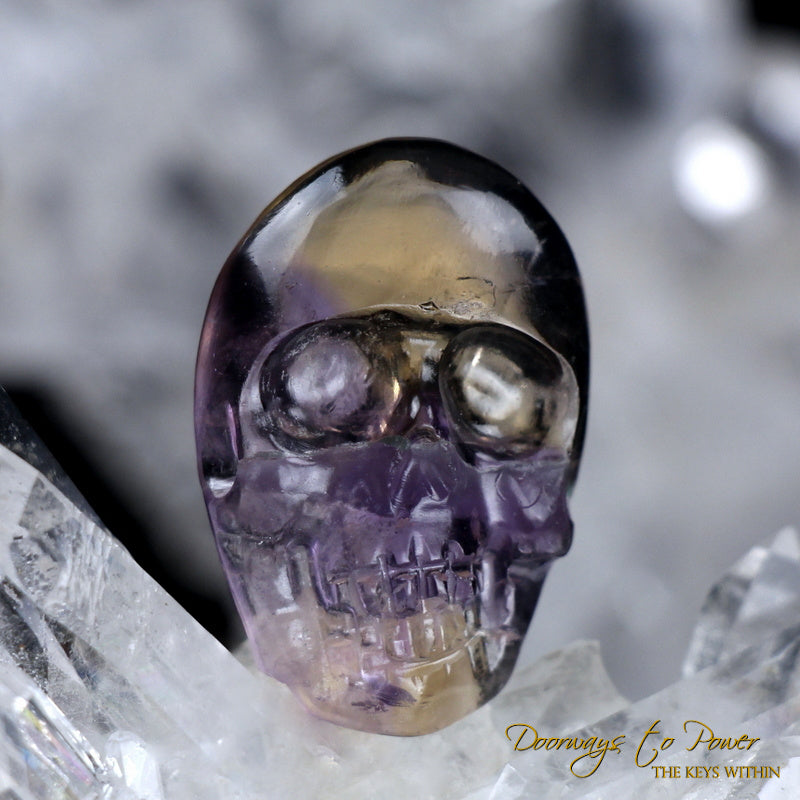 Ametrine Crystal Skull by Leandro De Souza