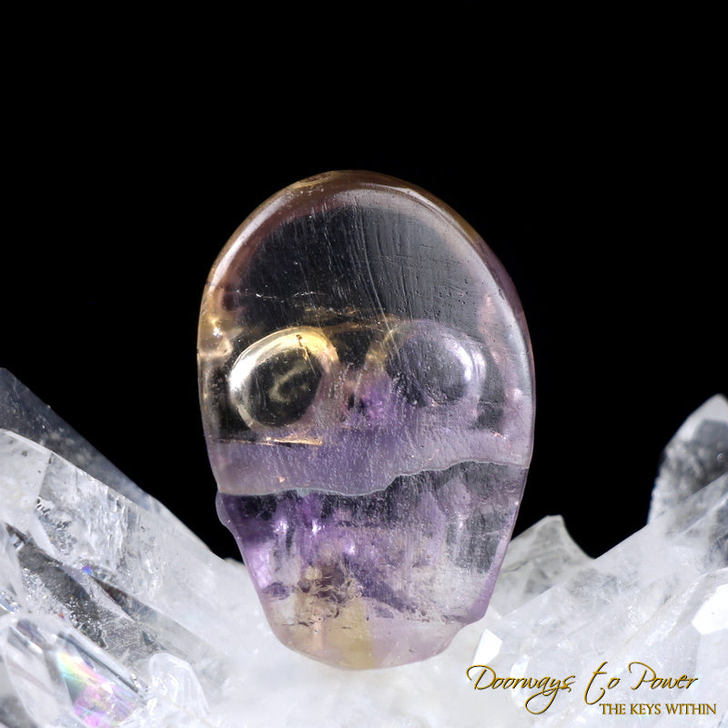 Ametrine Crystal Skull by Leandro De Souza