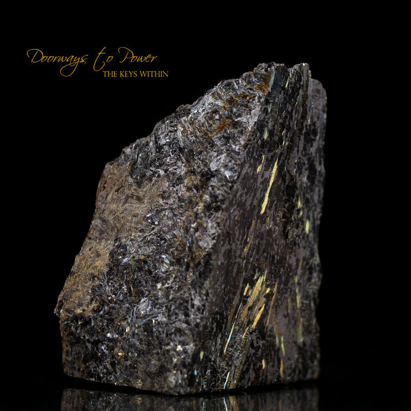 Nuummite Crystal Altar Stone