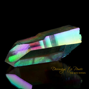 Angel Aura Colombian Lemurian Quartz Record Keeper Crystal 