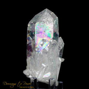 Angel Aura Lemurian Twin Quartz Record Keeper Crystal
