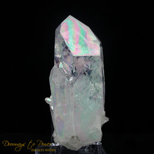 Angel Aura Lemurian Twin Quartz Record Keeper Crystal