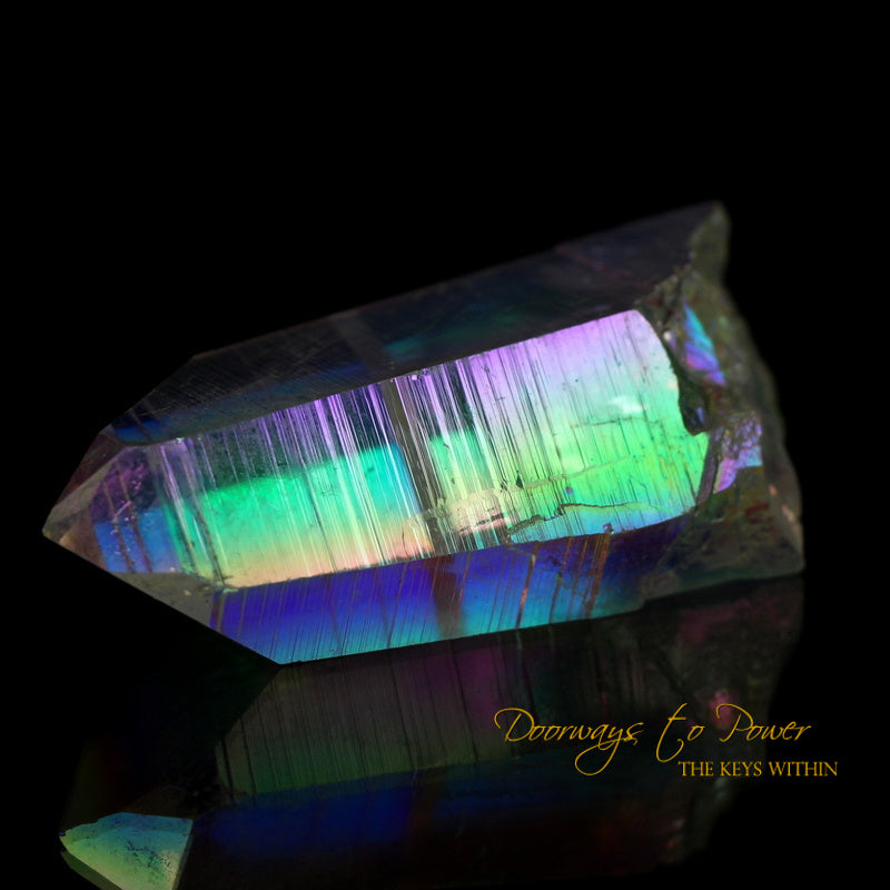 Angel Aura Colombian Lemurian Quartz Record Keeper Crystal 